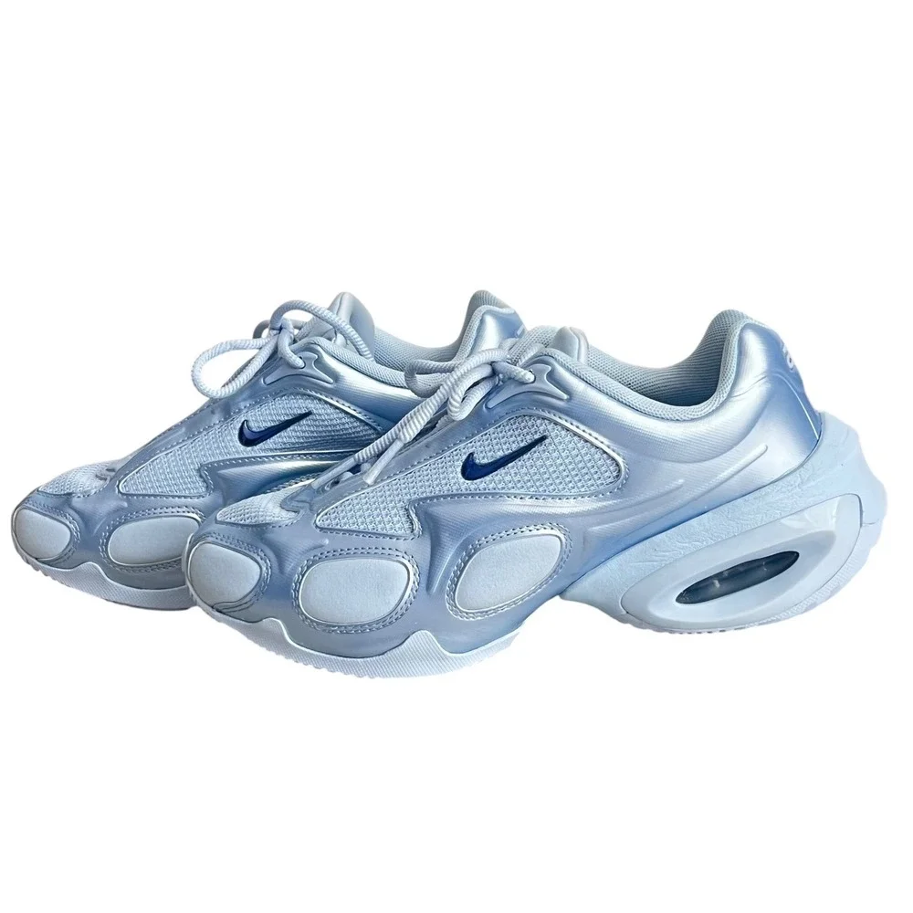 Nike Air Max Muse Hydrogen Blue Metallic Silver Women's Sneakers 6.5 FV1920-401